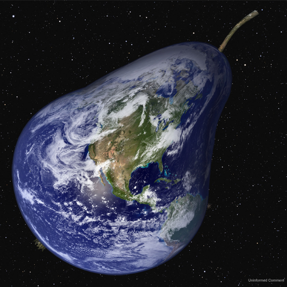 Pear-shaped World